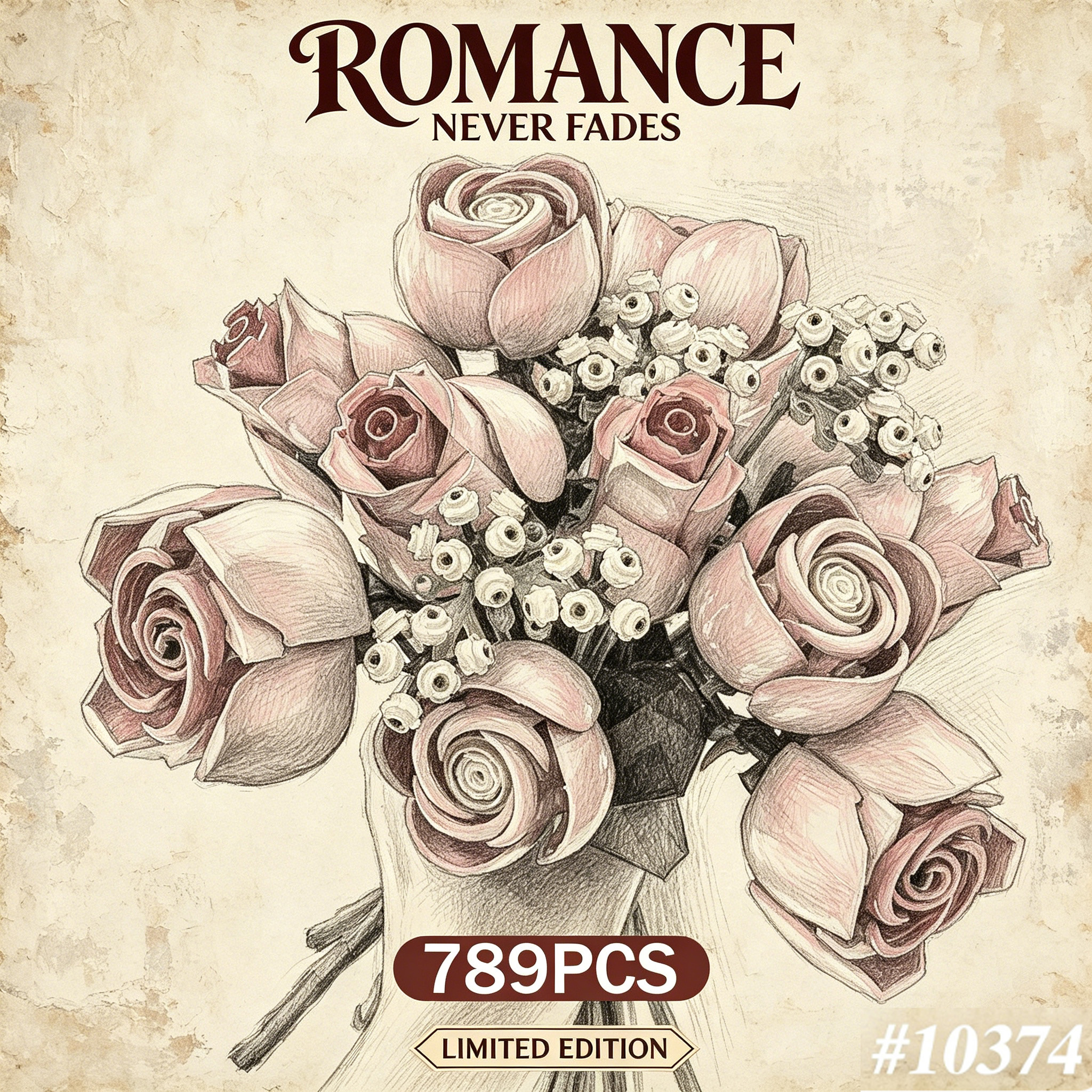 Office Technology - Technology New Romantic Bouquet Pink Rose