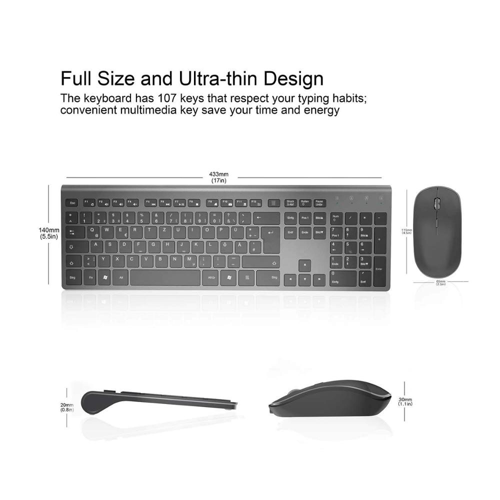 Wireless Keyboard and Mouse Co – Tech Office Layout Bewertung und Preis
