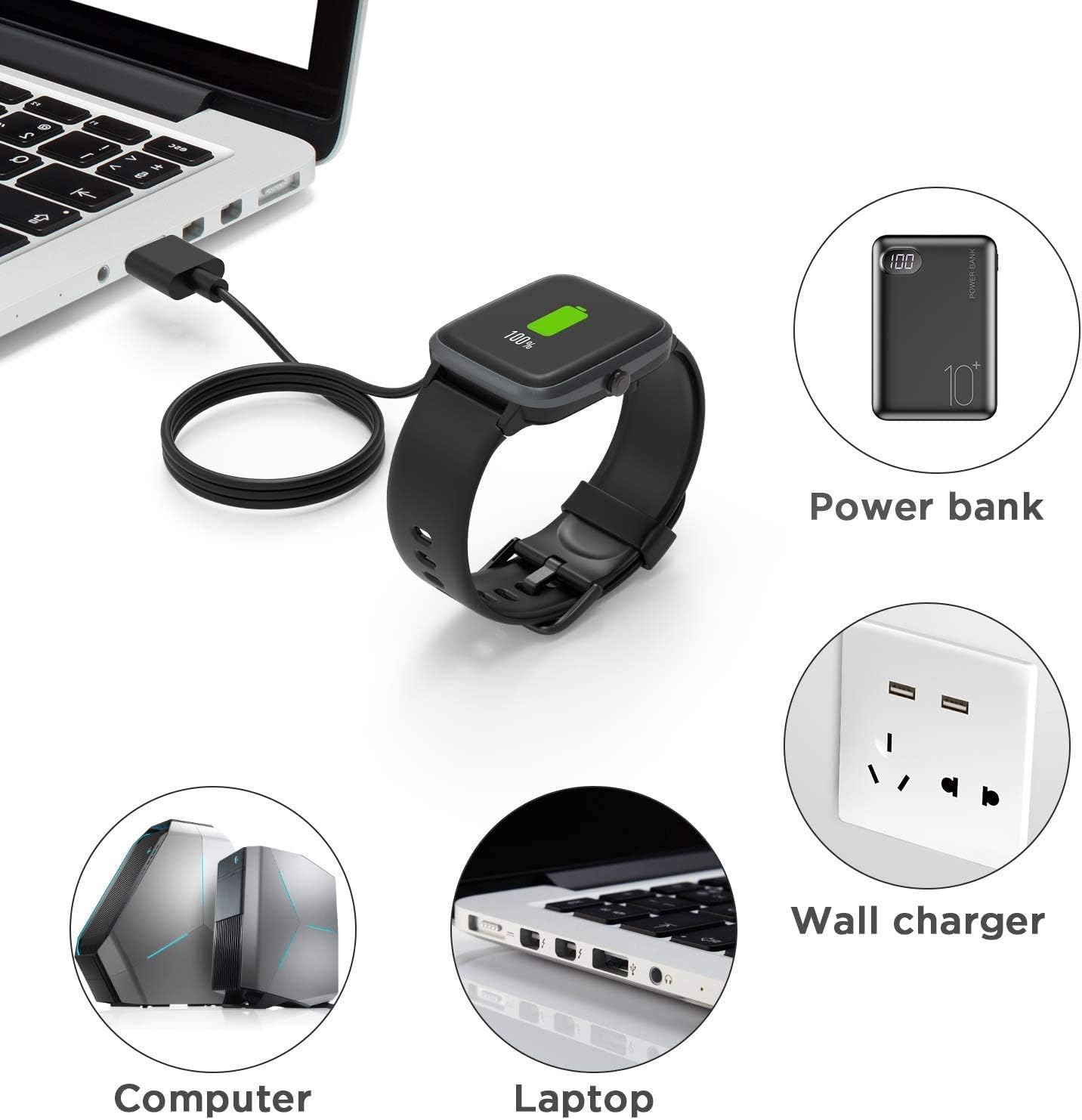 USB Charger Cable For Smart Wa – Usb Extender Active Bewertung und Preis