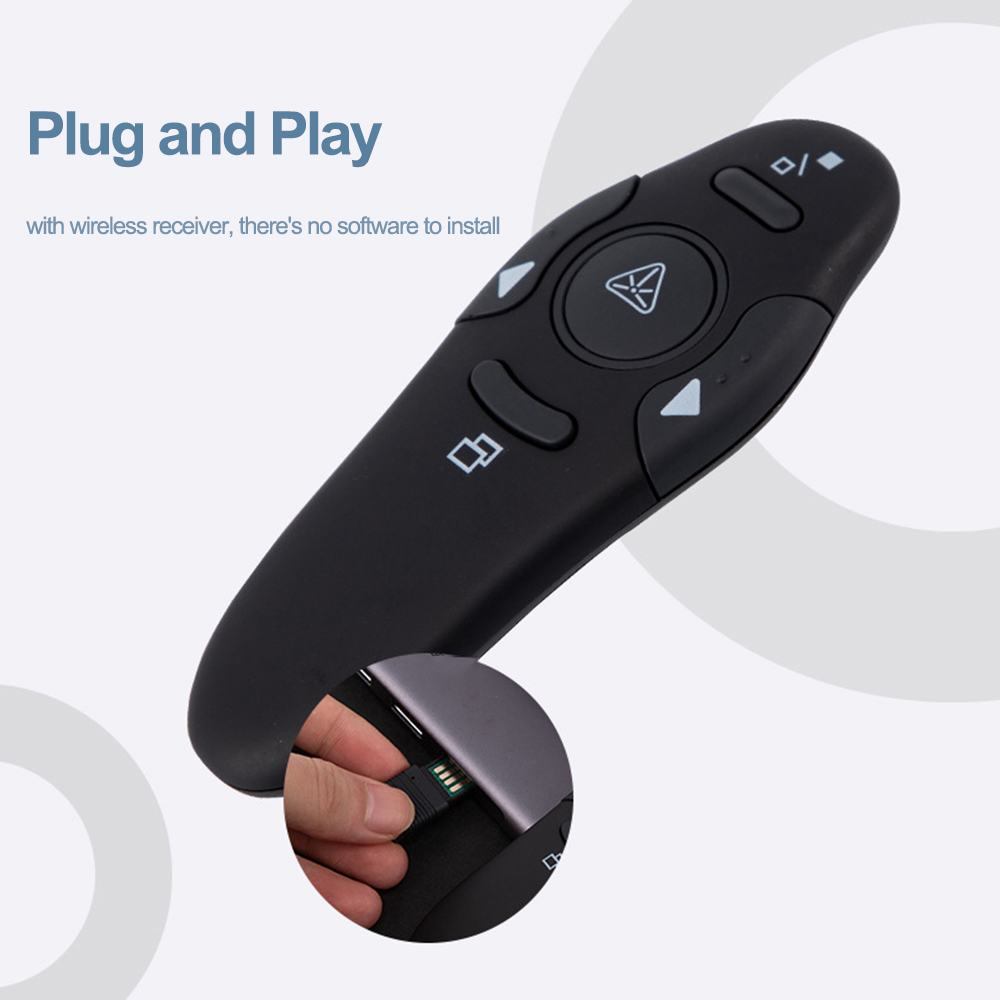2.4GHz Wireless USB Powerpoint – Presentation Remote Laser Bewertung und Preis