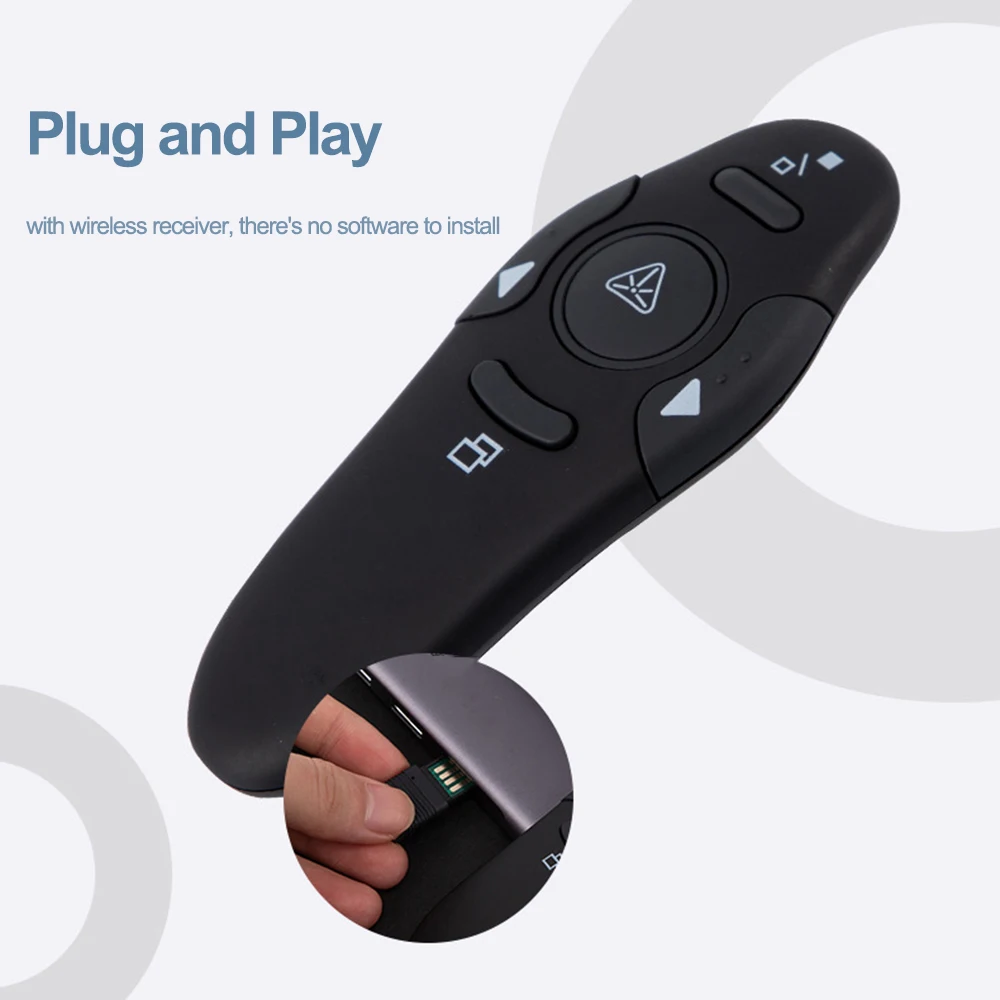 Wireless Presenter PPT Page Tu – Presentation Remote Laser Bewertung und Preis