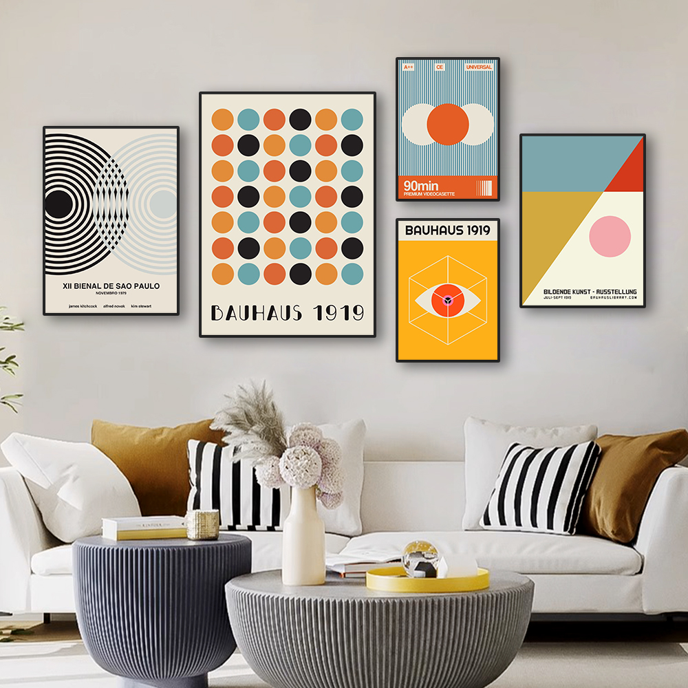 Modern Abstract Bauhaus Archit – Office Technology Bewertung und Preis