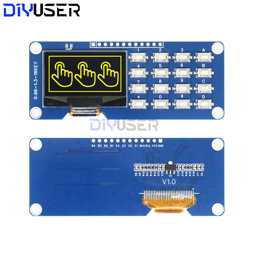 1.3 Inch OLED Display with 4x4 – Raspberry Pi Keyboard Bewertung und Preis