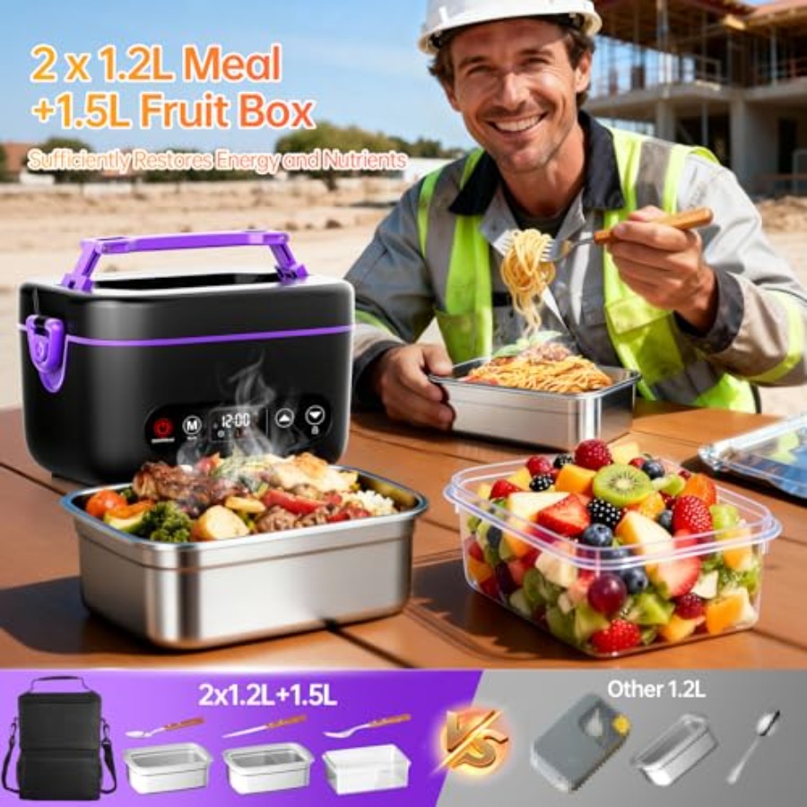 Electric Heated Lunch Box for  – Office Of Tech Bewertung und Preis